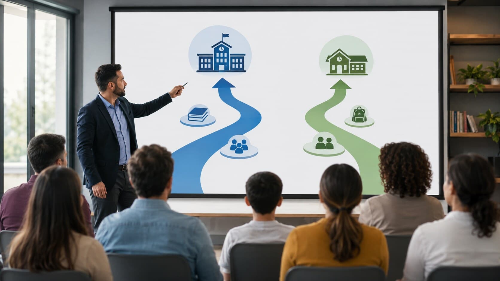 Merkezî ve yerel yerleştirme yollarını anlatan rehberlik semineri